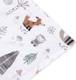 HOMRITAR Baby Blanket for Boys Girls Soft Plush Minky Blanket with Double Layer Dotted Backing for Toddler with Forest Foxes Multicolor Printed 30 x 40 Inch(75x100cm) - Image 3